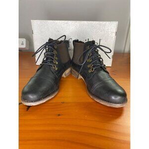 Josef Seibel Sienna 10 Black Leather Ankle Boots Size 6 EU 37. Comfort